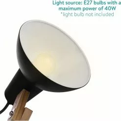 Navaris Schreibtischlampe E27, Tischklemme, Holz 12 Navaris Schreibtischlampe E27, Tischklemme, Holz -Tischlampen Verkäufe 008c1609422bb036c85e7aa57b5f8d6488069bdc schreibtischlampe navaris e27