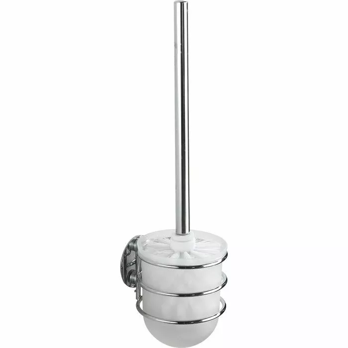 Wenko WC-Bürste Turbo-Loc, Weiß, Bürstenhalter Aus Glas, Zur Wandmontage 1 Wenko WC-Bürste Turbo-Loc, Weiß, Bürstenhalter Aus Glas, Zur Wandmontage