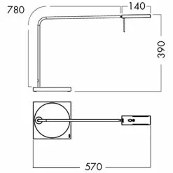 Luxo Schreibtischlampe Ninety LED, Dimmbar, Weiß, Mit Tischklemme -Tischlampen Verkäufe 03c9c65a543b92f16873668fbc5118f2ca5766c3 schreibtischlampe luxo ninety led