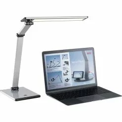 Hansa Schreibtischlampe LED Slim, Dimmbar, Silber, Standfuß -Tischlampen Verkäufe 0bd0ea2012e0f02f78b547ff74960ffccec40c07 schreibtischlampe hansa led slim