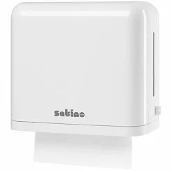Satino Small By Wepa Handtuchspender, Kunststoff, Für 200 Falthandtücher, Weiß