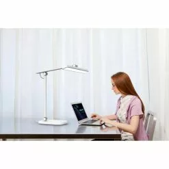 Unilux Schreibtischlampe Pureline LED, Standfuß, Dimmbar, Lichtsensor -Tischlampen Verkäufe 0f60b2132463887fab459763e8db423c1aa713cf schreibtischlampe unilux pureline led