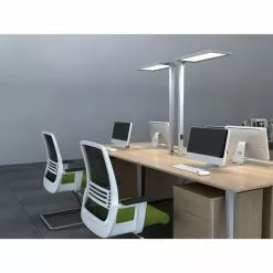 LEDmaxx Schreibtischlampe Luka Up & Down LED, Tischklemme, Dimmbar, Lichtsensor, Weiß -Tischlampen Verkäufe 0fac2af7360a4ad5e999744a89e058c647580ca0 schreibtischlampe ledmaxx luka up und down led