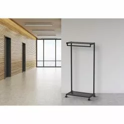 Maul Garderobenständer MAULbolero, 94244, Mit Rollen Und Schuhablage, Metall, Schwarz 9 Maul Garderobenständer MAULbolero, 94244, Mit Rollen Und Schuhablage, Metall, Schwarz -Tischlampen Verkäufe 12997e927ed06a2b84334ab0a9aefbe7d68c64b4 garderobenstaender maul maulbolero 94244