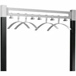 Kerkmann Garderobenständer Montana, 6552, Metall, Schwarz / Silber -Tischlampen Verkäufe 12e51076eac365d3b011a2b122acc656c449497b garderobenstaender kerkmann montana 6552