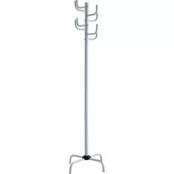 Idimex Garderobenständer Kaktus, 18200, Mit 8 Haken, Metall, Weiß