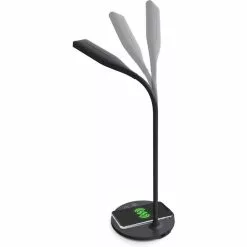 InLine Schreibtischlampe SmartHome Schwarz LED, Dimmbar, USB, QI-Ladegerät, App-fähig, Standfuß -Tischlampen Verkäufe 15c2a85b84a0f9697699b10c7eafb014e171e04f schreibtischlampe inline smarthome led schwarz