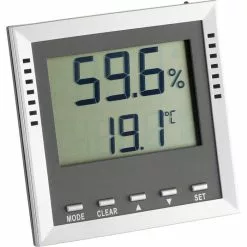 TFA Thermo-Hygrometer 30.5010 Klima Guard Digital, Für Innen, Gemäß ISO 9001