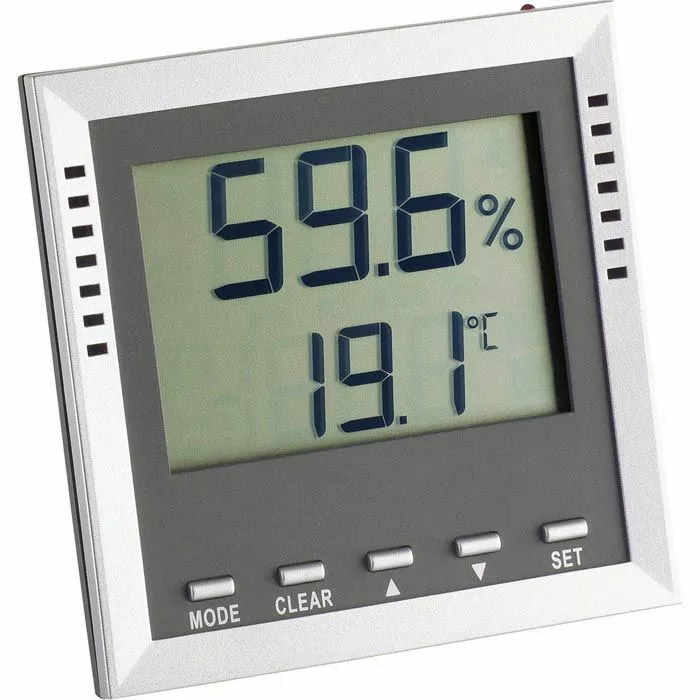 TFA Thermo-Hygrometer 30.5010 Klima Guard Digital, Für Innen, Gemäß ISO 9001 1 TFA Thermo-Hygrometer 30.5010 Klima Guard Digital, Für Innen, Gemäß ISO 9001