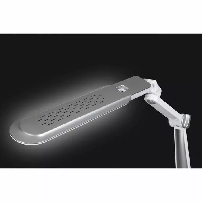 Hansa Schreibtischlampe LED Multiflex, Dimmbar, Silber, Standfuß Und Klemme 5 Hansa Schreibtischlampe LED Multiflex, Dimmbar, Silber, Standfuß Und Klemme – Bild 5