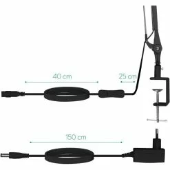 Navaris Schreibtischlampe LED, Tischklemme, Dimmbar, Schwarz -Tischlampen Verkäufe 1b731992347a966b37b1f21037c5d9ef3befeac9 schreibtischlampe navaris led