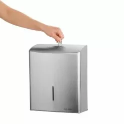 Air-Wolf Handtuchspender Serie Alpha, 60-111, Edelstahl Gebürstet, 600 Falthandtücher, Silber -Tischlampen Verkäufe 1bb2d1ac71e3f42094fff54a47c2faa5e85165fe handtuchspender air wolf serie alpha 60 111