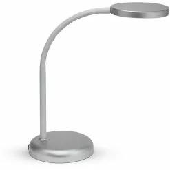 Maul Schreibtischlampe Mauljoy LED, Silber, Mit Standfuß