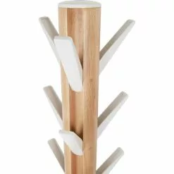 Umbra Garderobenständer Flapper, 320361-668, Mit 9 Klappbaren Haken, Holz, Natur / Weiß -Tischlampen Verkäufe 1e03a48ae206d7ff2dac28ba434a68d24629a4bd garderobenstaender umbra flapper 320361 668