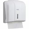 Böttcher-AG Handtuchspender Profi, Kunststoff, Für 500 Falthandtücher, Weiß