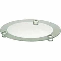 Leonardo Tortenplatte Spirit 095590, 33cm Ø, Satiniertes Glas, Rund