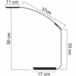 Unilux Schreibtischlampe Timelight LED, Dimmbar, Schwarz, Standfuß, QI-Lader, App-fähig -Tischlampen Verkäufe 252d4afdb7a39ddc80f35bb3a86beb4986ba395c schreibtischlampe unilux timelight led