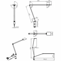 Novus Schreibtischlampe Attenzia Task LED, Dimmbar, Schwarz, Tischklemme -Tischlampen Verkäufe 29e13a3c57db3fa94dea1f2194f2397f6f1c49d8 schreibtischlampe novus attenzia task led