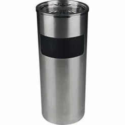 Aschenbecher Alco 2940 Silber Aus Metal 17l