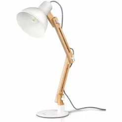 Tomons Schreibtischlampe DL1001 LED, Holz, Mit Standfuß