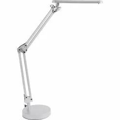 Alco Schreibtischlampe 963 LED, Silber, Mit Standfuß