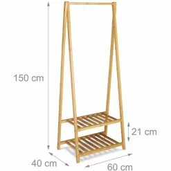 Relaxdays Garderobenständer 10020270, Mit 2 Ablagen, Bambus, Natur 11 Relaxdays Garderobenständer 10020270, Mit 2 Ablagen, Bambus, Natur -Tischlampen Verkäufe 3460b624075f1a4179413114c199c0e4058306f6 garderobenstaender relaxdays 10020270