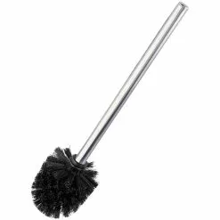 Wenko WC-Bürste Silber,Ersatzbürste Mit Edelstahlgriff