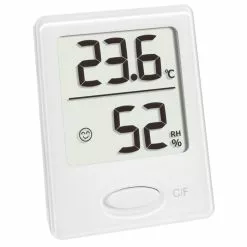 TFA Thermo-Hygrometer 30.5041.02 Innen, Digital, Weiß