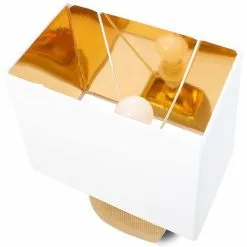 Schreibtischlampe BRUBAKER Weiß, Gold, Keramik-Standfuß, 2 Stück 7 Schreibtischlampe BRUBAKER Weiß, Gold, Keramik-Standfuß, 2 Stück -Tischlampen Verkäufe 36c3bd6d5d8b57322fb76ff734ac18ff44c429aa schreibtischlampe brubaker