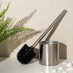 Bremermann WC-Bürste WC-Garnitur, Silber, Bürstenhalter Aus Edelstahl, Inkl. 3 Ersatzköpfe -Tischlampen Verkäufe 36c4334ab8734724b92ba67d22441ca58b41b97a wc buerste bremermann wc garnitur silber