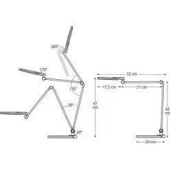 FeinTech Schreibtischlampe LTL00620 LED, Dimmbar, Qi-Ladegerät, Standfuß -Tischlampen Verkäufe 3784cf106577a3bdee354d417d98b78921336e00 schreibtischlampe feintech ltl00620 led