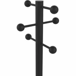 Unilux Garderobenständer Access 400095391, Mit 6 Haken, 175 X 34cm (HxØ), Metall, Schwarz -Tischlampen Verkäufe 379d9b3497da289badf446435a76a72278ebefd6 garderobenstaender unilux access 400095391
