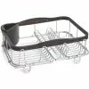 Umbra Abtropfgestell Sinkin Multi-Use Rack, Geschirr & Besteck, Metall, 36,5x14x29cm, Schwarz