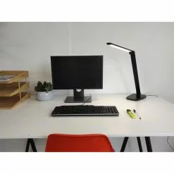 Unilux Schreibtischlampe Twistled LED, Dimmbar, USB, Lichtsensor, Mit Standfuß -Tischlampen Verkäufe 392e57a5c57294cb7f1e413ea5b6c292af2d4a01 schreibtischlampe unilux twistled led