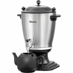 Bartscher Heißwasserspender Samowar, 191004, 3,2 Liter, 2000 Watt, Silber / Schwarz -Tischlampen Verkäufe 3ab4dfc2116035bdf70aad15da028748a0643b44 heisswasserspender bartscher samowar 191004