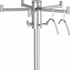 Kerkmann Garderobenständer Stilo, 6903, Mit 2 X 5 Haken, Metall, Alusilber -Tischlampen Verkäufe 3e082233c0ab5b0eafe87834b4b64579d1c8ff9c garderobenstaender kerkmann stilo 6903