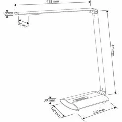 Alco Schreibtischlampe 9212 LED, Dimmbar, Silber, Mit Standfuß 5 Alco Schreibtischlampe 9212 LED, Dimmbar, Silber, Mit Standfuß -Tischlampen Verkäufe 3e1e79de8ac0c2e53f119e56266627d6e54c2259 schreibtischlampe alco 9212 led