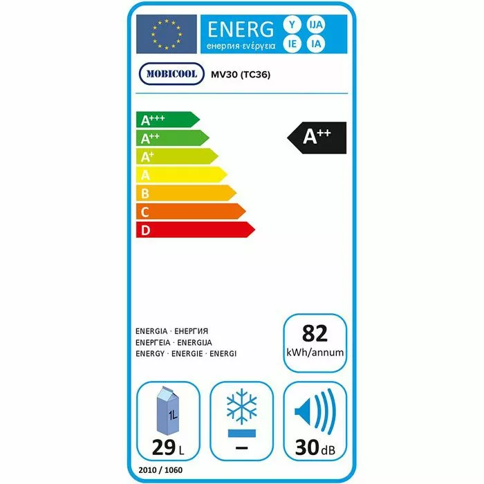 Mobicool Kühlbox MV30 AC/DC, 29 Liter, Elektrisch, 12/230V 3 Mobicool Kühlbox MV30 AC/DC, 29 Liter, Elektrisch, 12/230V – Bild 3