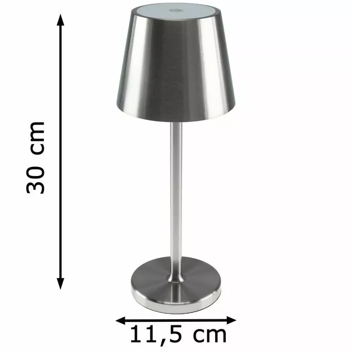 ChiliTec Schreibtischlampe Foco Tenda LED, IP44, Dimmbar, Mit Standfuß, Mit Akku 6 ChiliTec Schreibtischlampe Foco Tenda LED, IP44, Dimmbar, Mit Standfuß, Mit Akku – Bild 6