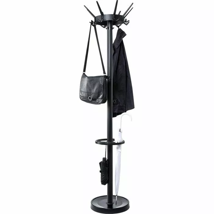 Maul Garderobenständer MAULcaligo, 9408090, Mit 32 Haken, Metall, Schwarz 2 Maul Garderobenständer MAULcaligo, 9408090, Mit 32 Haken, Metall, Schwarz – Bild 2