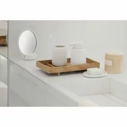 Blomus Kosmetikspiegel Sono White, Ø 17cm, Mit Standfuß, 5-fach Vergrößerung -Tischlampen Verkäufe 44e3225e47090bf19cefc0342cc33019734bbada kosmetikspiegel blomus sono white durchschnitt 17cm
