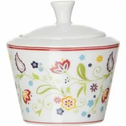 Ritzenhoff & Breker Ritzenhoff&Breker Milch-Zucker-Set Doppio Shanti, Porzellan, Weiß / Bunt Doppio -Tischlampen Verkäufe 498d9f6d21c6cd6b738a68b0ee4f25a3f89fa782 milch zucker set ritzenhoffundbreker doppio shanti