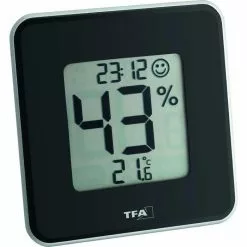 TFA Thermo-Hygrometer 30.5021.01 Style Digital, Für Innen, Schwarz -Tischlampen Verkäufe 4c616bc2d5e55265c3facf7190b0ccf88bc57428 thermo hygrometer tfa 30.5021.01 style innen