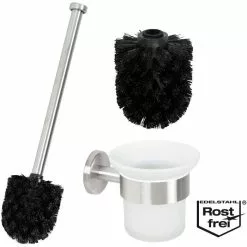 Bremermann WC-Bürste WC-Garnitur PIAZZA, Weiß, Bürstenhalter Aus Glas, Zur Wandmontage -Tischlampen Verkäufe 4c76b51ebbfd0480e71938d728bcf42551f39d2d wc buerste bremermann wc garnitur piazza weiss