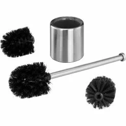 Bremermann WC-Bürste WC-Garnitur, Silber, Bürstenhalter Aus Edelstahl, Inkl. 3 Ersatzköpfe -Tischlampen Verkäufe 4ce07a8f7903ce1d58ba6a261e2b461d0319be12 wc buerste bremermann wc garnitur silber