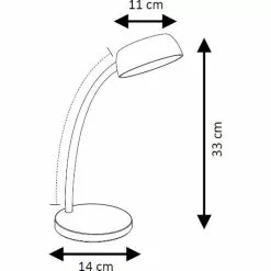 Unilux Schreibtischlampe Tamy LED, Mit Standfuß, Grau -Tischlampen Verkäufe 4d0893e2a239fb63ded95ef48ebd17b9918c7d56 schreibtischlampe unilux tamy led