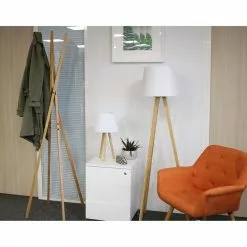 Unilux Schreibtischlampe Katy LED, Holz, Mit Standfuß -Tischlampen Verkäufe 4d64038681d7451a4ae538e907b67357f11828d3 schreibtischlampe unilux katy led