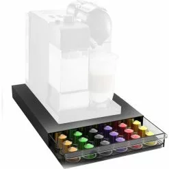 Kaffeestation Tavolaswiss Cassetto 60, 5049036, Kunststoff / Stahlblech, 28 X 5 X 40 Cm, Schwarz