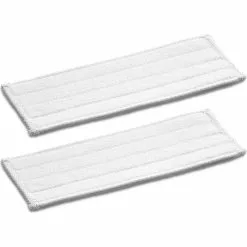 Kärcher Wischbezug KV Cleaning Pads, 2.633-132.0, Ersatzbezug Für KV4, Mischgewebe, 26cm, 2 Stück