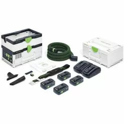 Festool Handstaubsauger Absaugmobil Cleantec, CTL SYS HPC 4,0 I-Plus, Staubklasse M, 4x18V / 4Ah